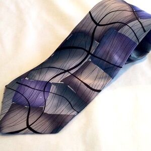 Jerry Garcia 100% silk tie. Moon Mountains. Collection fifty-one.  Very nice.
